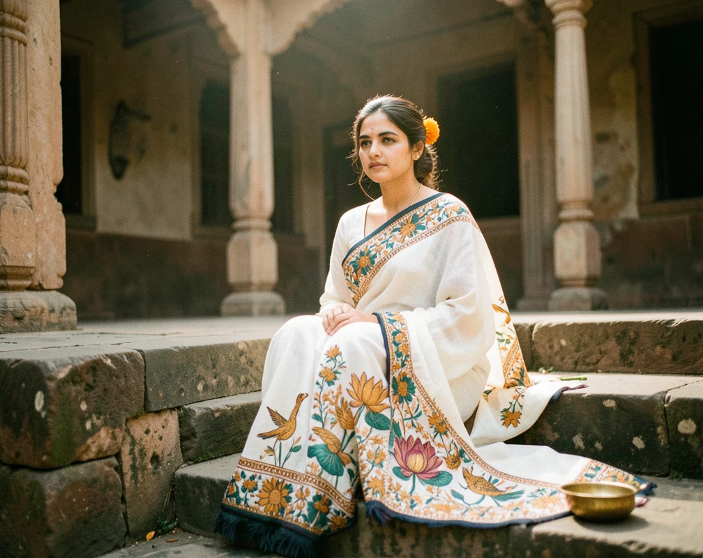Handicrafted Saree